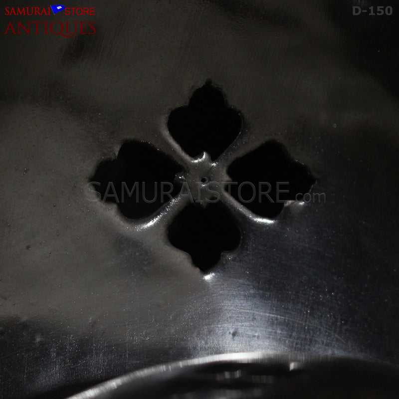 D150 Antique Armor and crown-shaped Kabuto Edo Period w/ Certificate