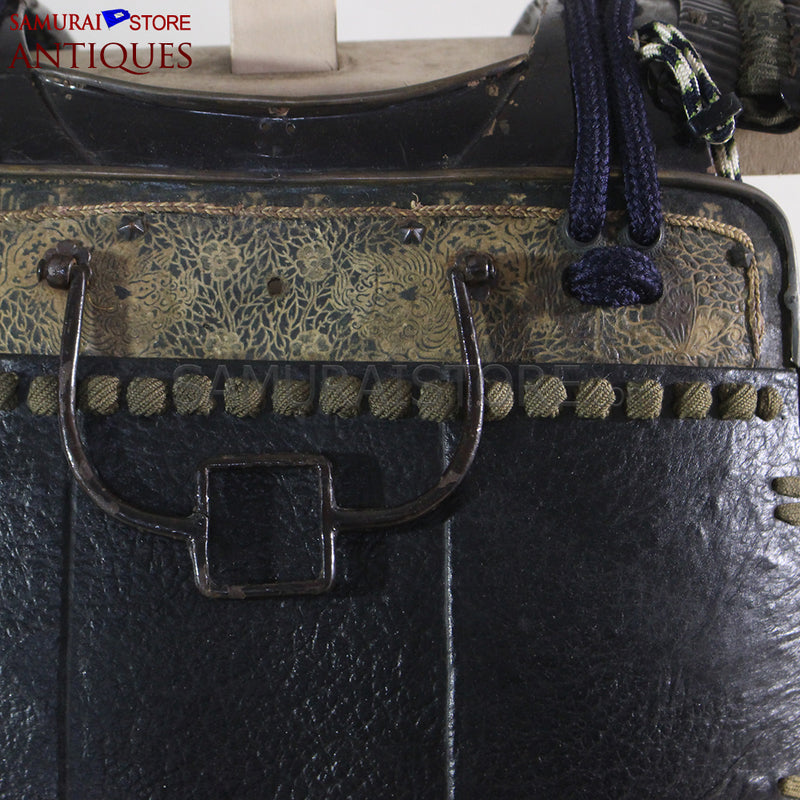 D155 Antique Armor and Acorn shaped Kabuto Edo Period w/ Certificate