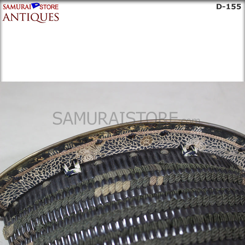 D155 Antique Armor and Acorn shaped Kabuto Edo Period w/ Certificate