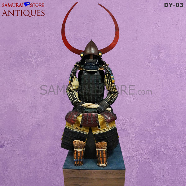 DY03 Antique suit of armor Edo Period w/ Special Certificate