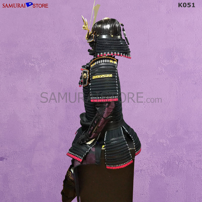 (Ready-To-Ship) K051 Black Kebiki Samurai Armor