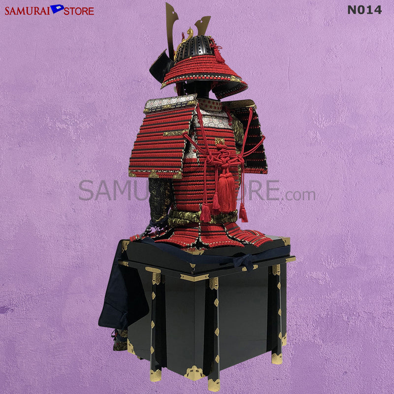 N014 Luxurious Red Armor KURENAI - SAMURAI STORE