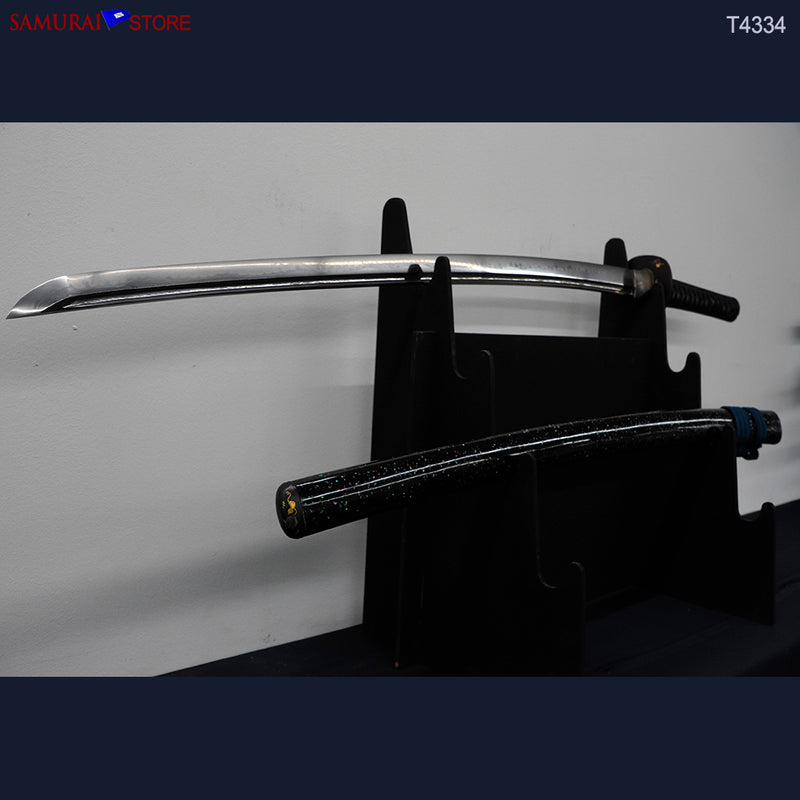 T4334 Katana Sword SADANAGA with Ornate Mounting - Contemporary