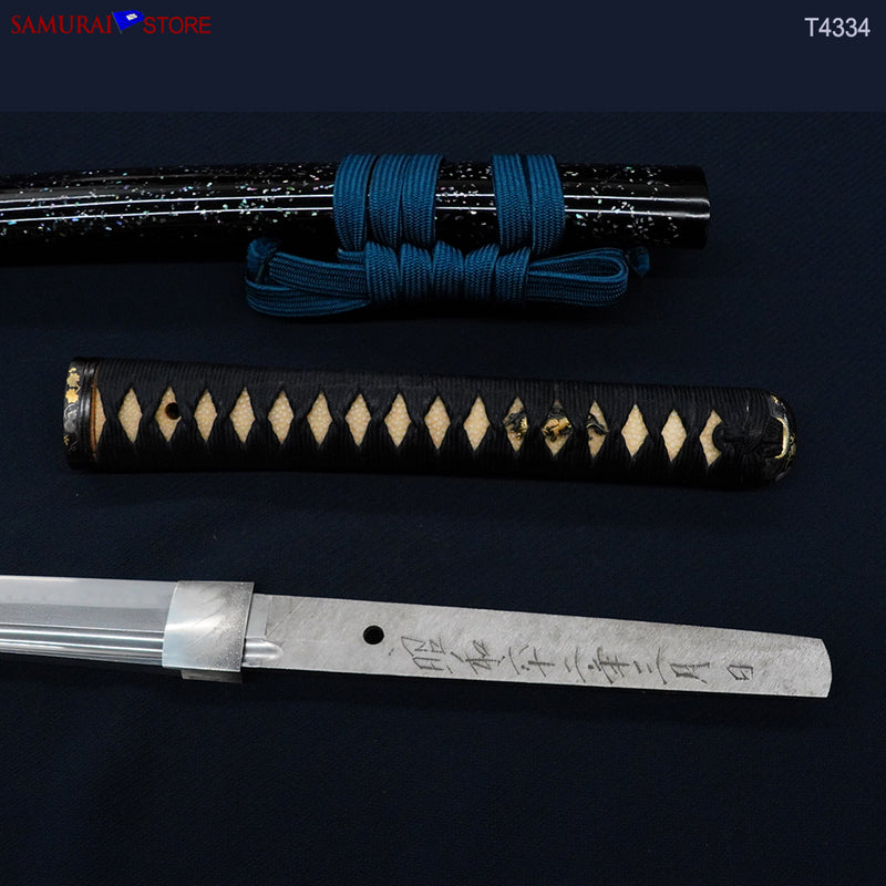 T4334 Katana Sword SADANAGA with Ornate Mounting - Contemporary
