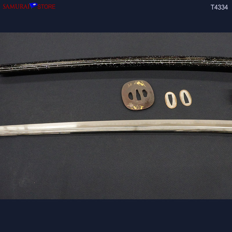 T4334 Katana Sword SADANAGA with Ornate Mounting - Contemporary