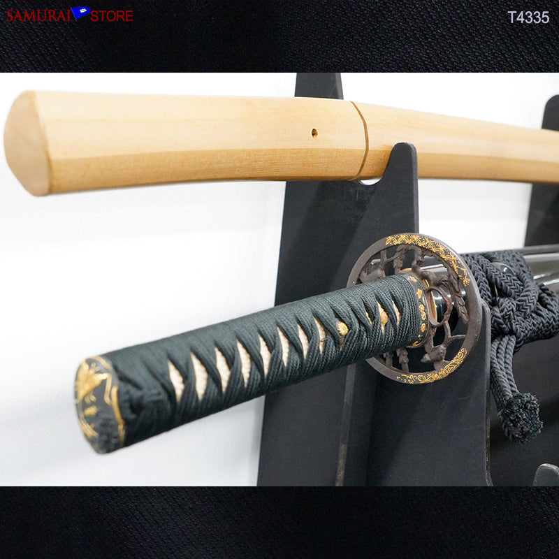 T4335 Katana Sword KUNIKANE w/ Ornate Mountings - Antique NBTHK Hozon certificated