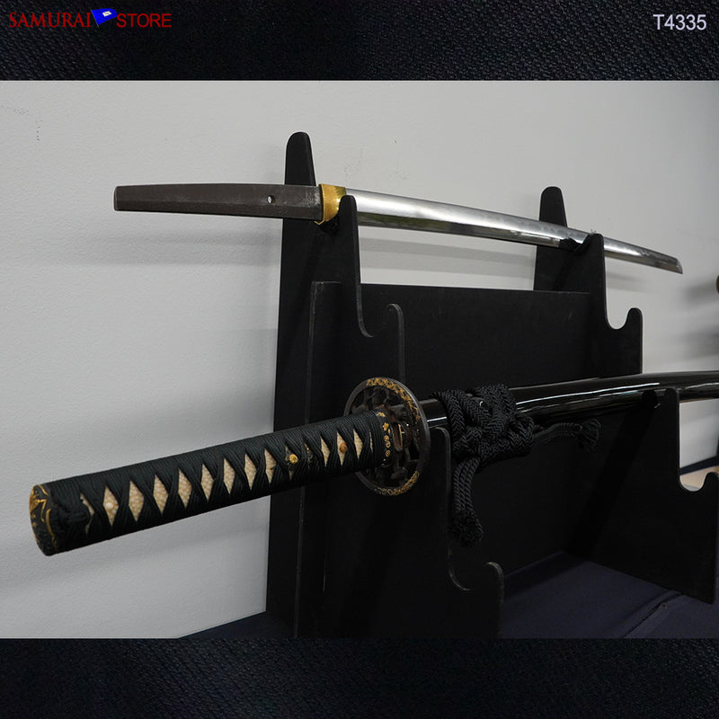 T4335 Katana Sword KUNIKANE w/ Ornate Mountings - Antique NBTHK Hozon certificated