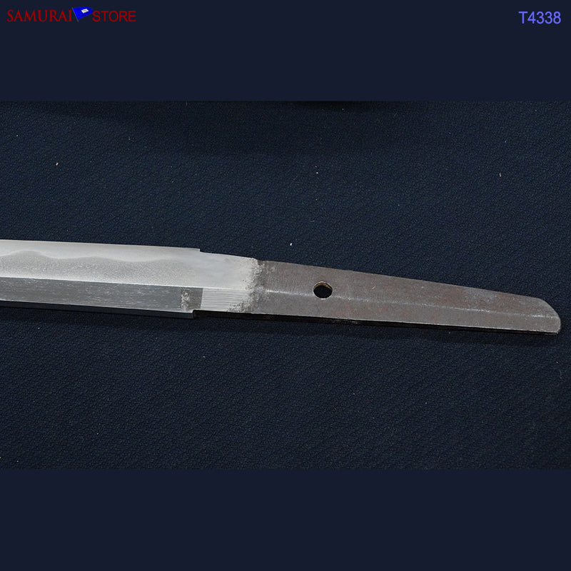 T4338 Wakizashi Sword KUNIYUKI in Ornate Mounting - Edo period