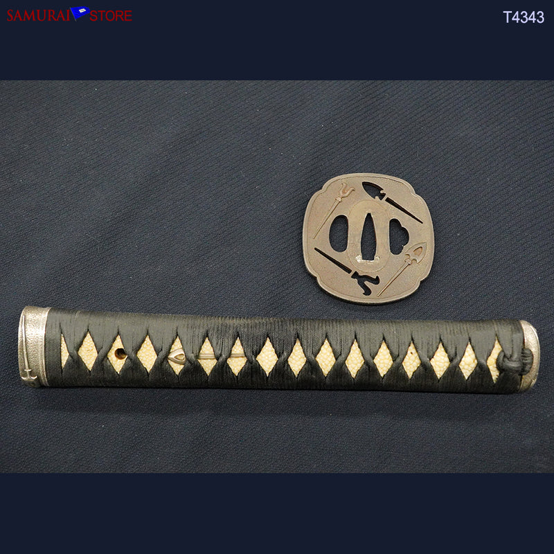 T4343 Katana Sword HIROMUNE in Ornate Mounting - Contemporary