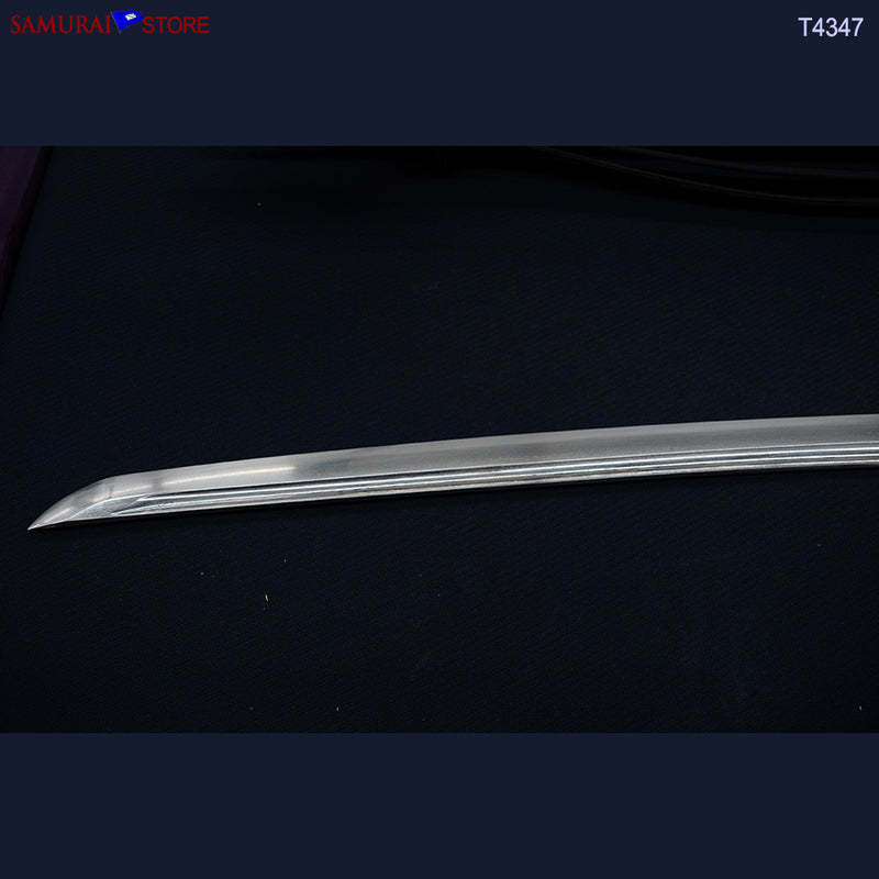 T4347 Katana Sword YASUNORI in Ornate Mounting - Contemporary Bo-Hi