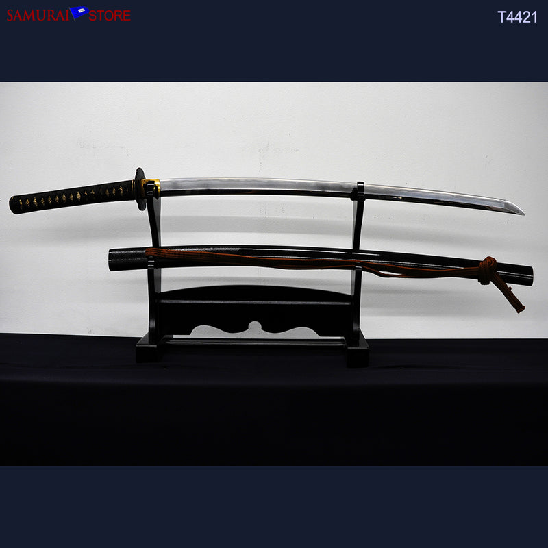 T4421 Katana Sword MASAKIYO  Ichinohira Yasuyo w/ Ornate Mountings - Antique