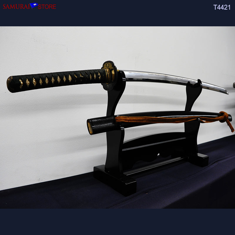 T4421 Katana Sword MASAKIYO  Ichinohira Yasuyo w/ Ornate Mountings - Antique
