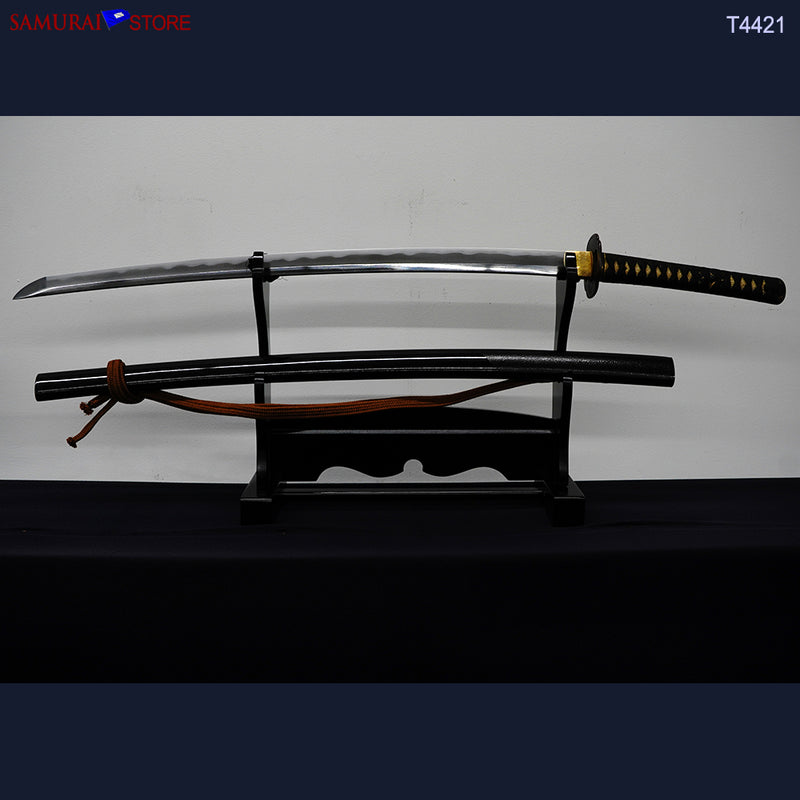 T4421 Katana Sword MASAKIYO  Ichinohira Yasuyo w/ Ornate Mountings - Antique