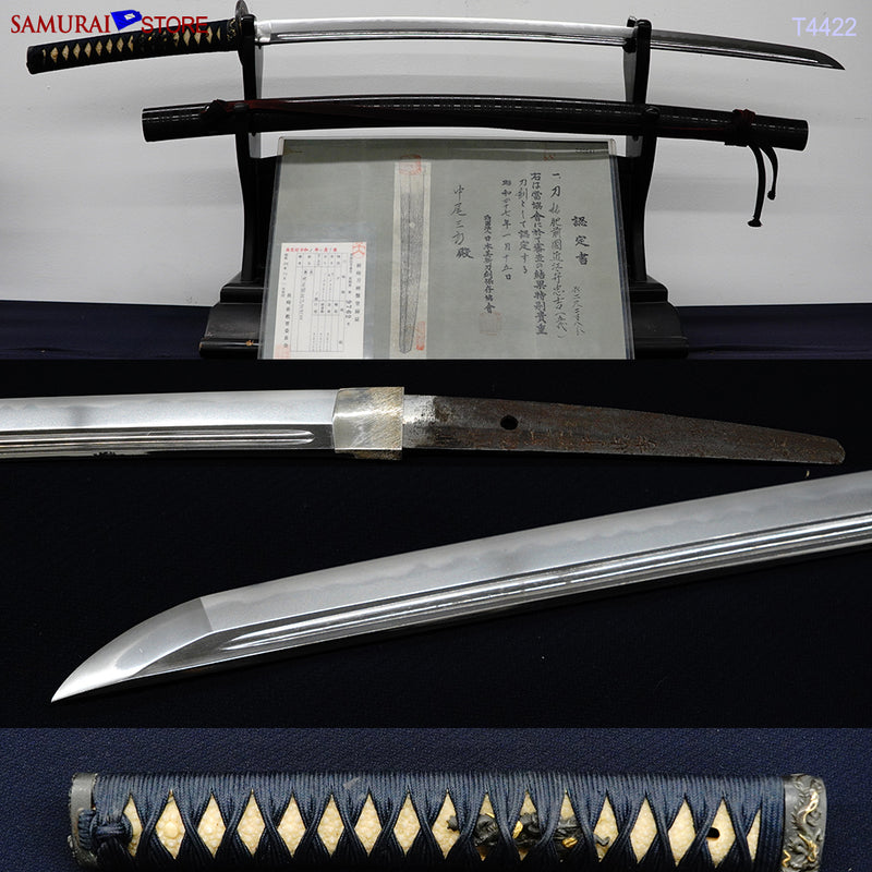 T4422 Katana Sword TADAYOSHI - Antique NBTHK certificated