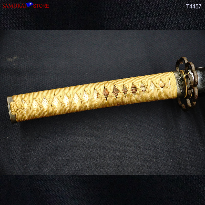 T4457 Katana Sword MORITOSHI w/ Antique Ornate Mountings NBTHK Hozon certificated