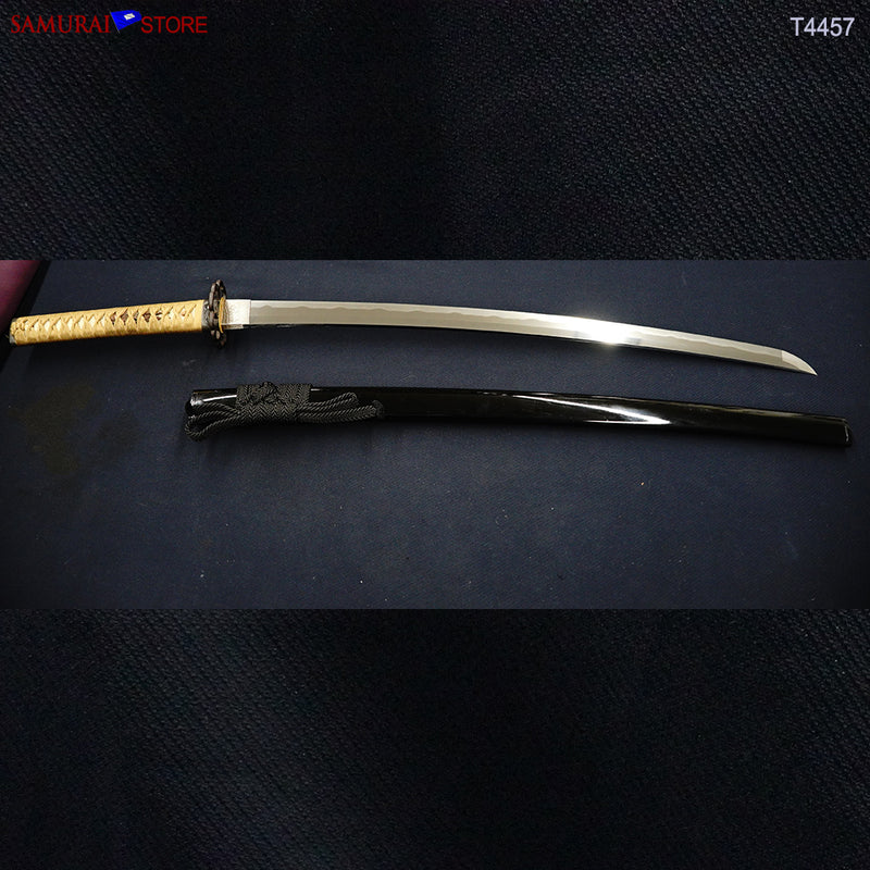 T4457 Katana Sword MORITOSHI w/ Antique Ornate Mountings NBTHK Hozon certificated