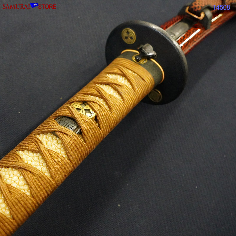 T4508 Antique Katana Sword MORISHIGE - NBTHK Hozon & Tokubetsu certificates 1300's