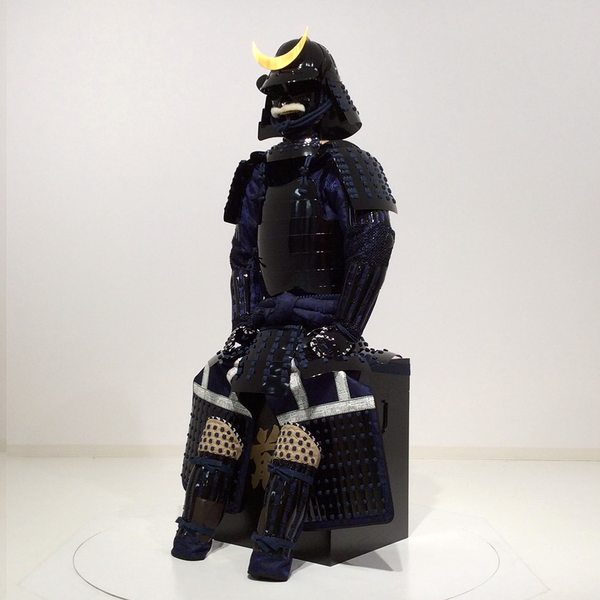 (Ready-To-Ship) L033 Black Okegawa Suit of Armor w/ Aged Finish - SAMURAI STORE