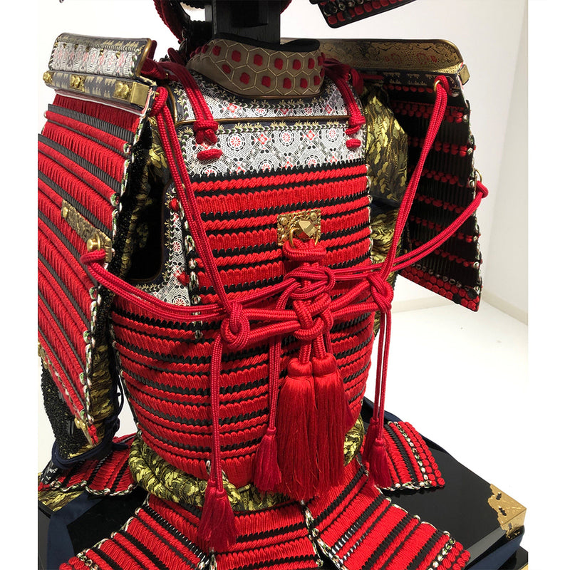 N014 Luxurious Red Armor KURENAI - SAMURAI STORE