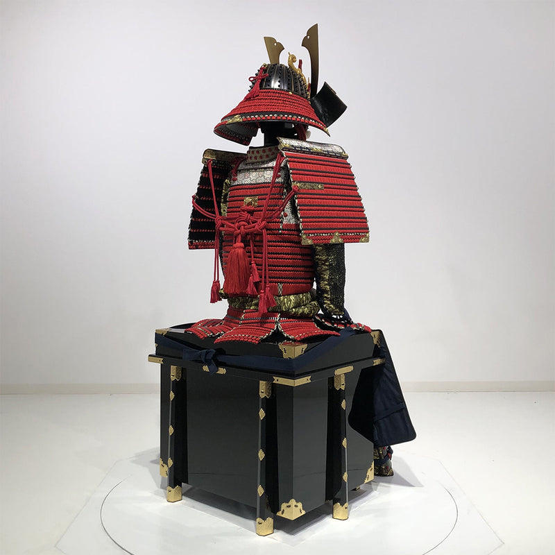 N014 Luxurious Red Armor KURENAI - SAMURAI STORE
