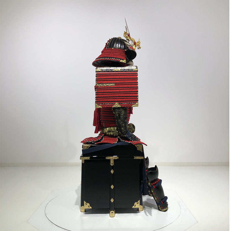 N014 Luxurious Red Armor KURENAI - SAMURAI STORE