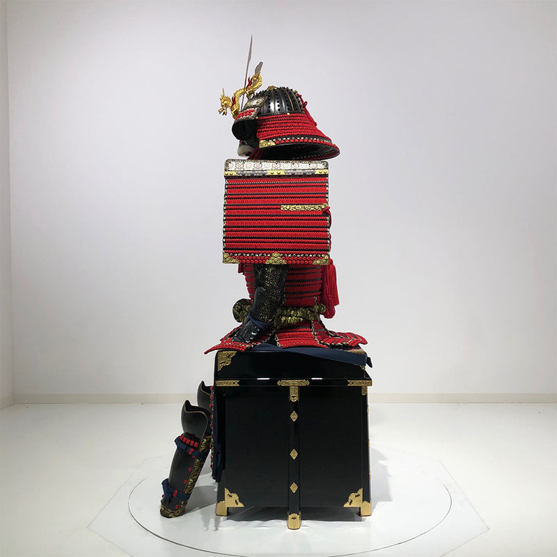 N014 Luxurious Red Armor KURENAI - SAMURAI STORE
