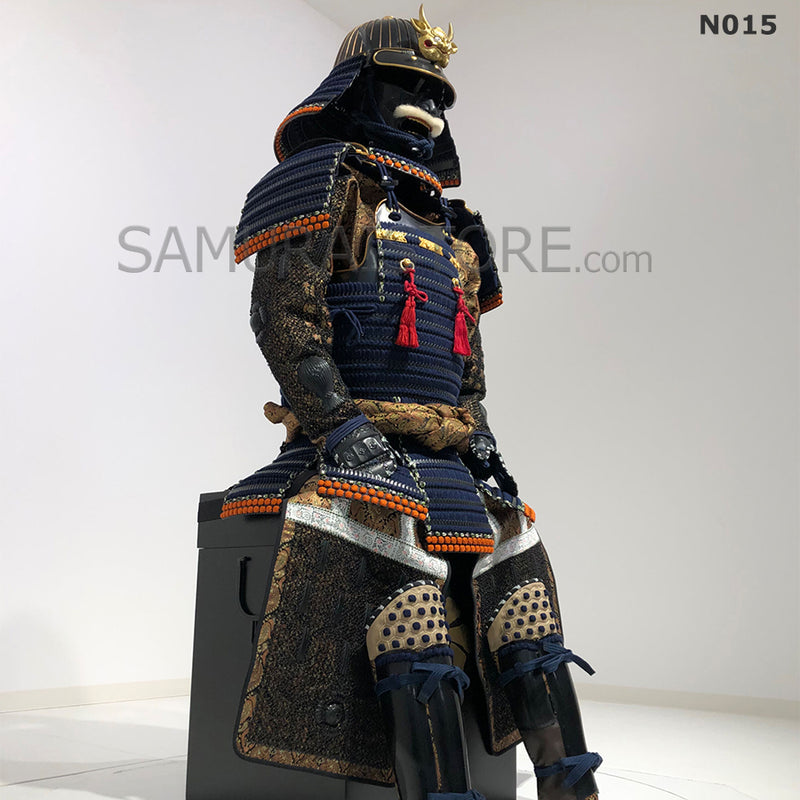 N015 Akoda Black Suit of Armor - SAMURAI STORE