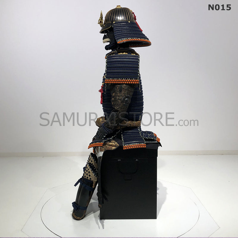 N015 Akoda Black Suit of Armor - SAMURAI STORE