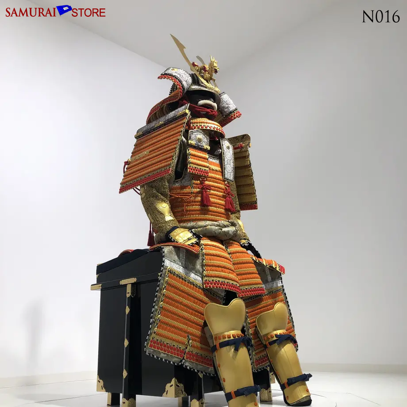 N016 Samurai Armor Dignity GOLD - SAMURAI STORE