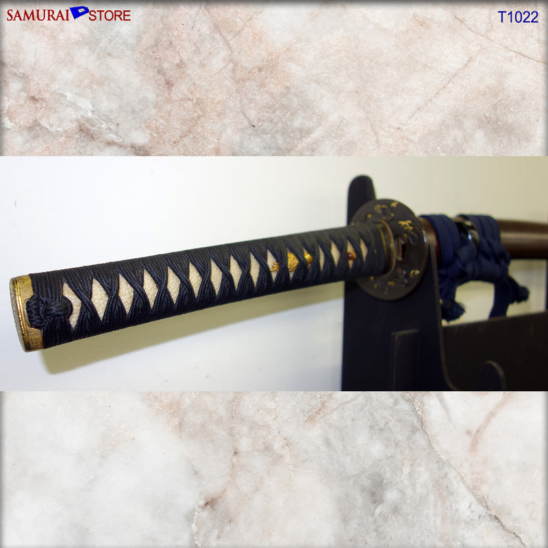 T1022 Katana Sword KANETORA - Antiques - SAMURAI STORE