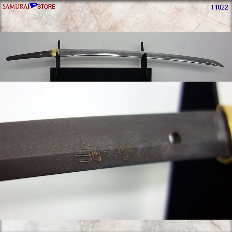 T1022 Katana Sword KANETORA - Antiques - SAMURAI STORE