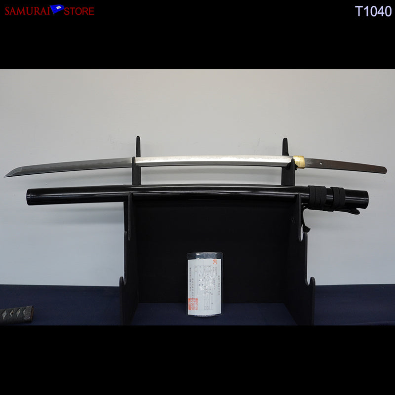 T1040 Katana Sword - Antique w/no Inscription - SAMURAI STORE