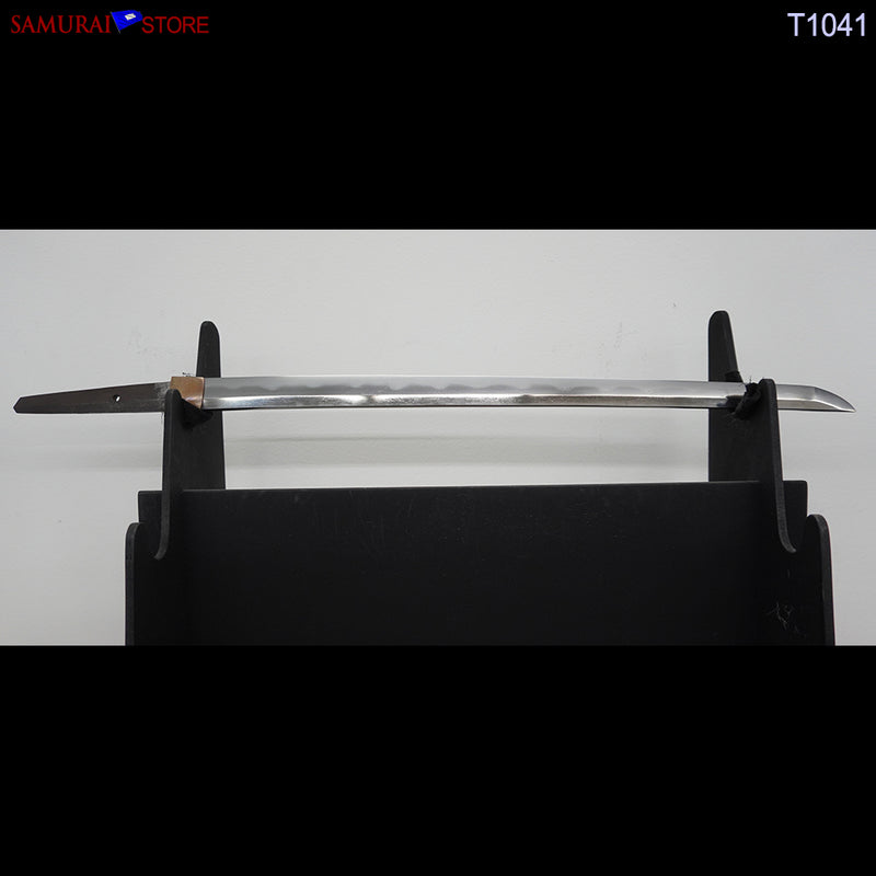 T1041 Wakizashi Sword KANEMORI in Shikomi-Zue Cane w/ NBTHK certificate - SAMURAI STORE