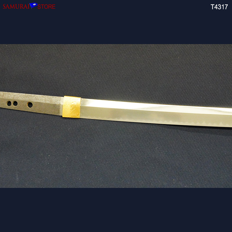 T4317 Katana Sword w/ Ornate Mountings KANEMOTO - antique