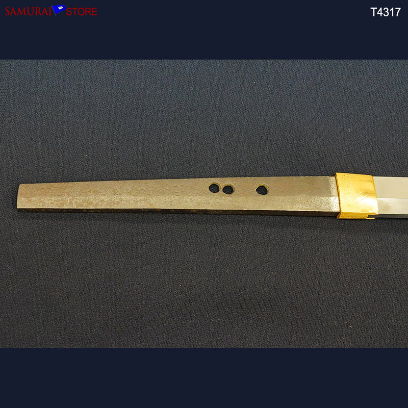 T4317 Katana Sword w/ Ornate Mountings KANEMOTO - antique